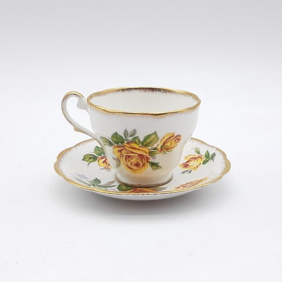Royal Standard China Tea Cup & Saucer Romany Rose - Picture 3 of 11